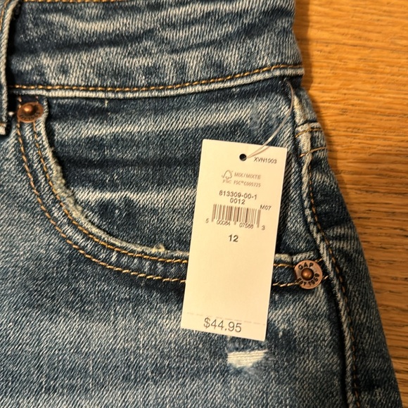 NWT Gap Teen Sky High 5” shorts, size 12. - Picture 4 of 5